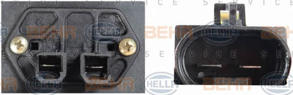 Behr-Hella 8EW 351 039-421 Hub, engine cooling fan wheel 8EW351039421