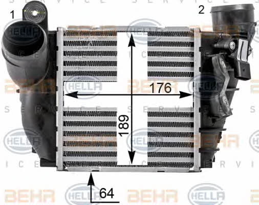 Behr-Hella Intercooler, charger – price