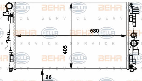 Buy Behr-Hella 8MK 376 719-741 at a low price in United Arab Emirates!
