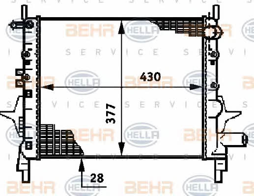 Buy Behr-Hella 8MK 376 720-014 at a low price in United Arab Emirates!