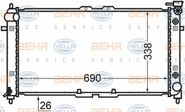 Buy Behr-Hella 8MK 376 727-691 at a low price in United Arab Emirates!