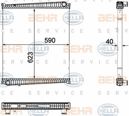 Buy Behr-Hella 8MK 376 733-701 at a low price in United Arab Emirates!