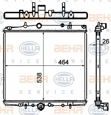 Buy Behr-Hella 8MK 376 735-311 at a low price in United Arab Emirates!