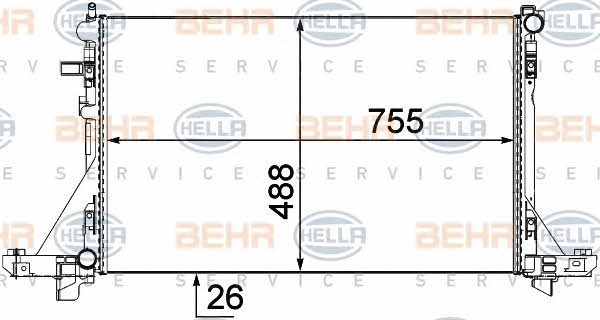 Buy Behr-Hella 8MK 376 737-101 at a low price in United Arab Emirates!