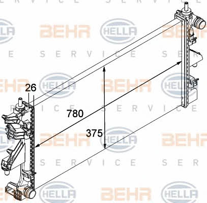 Buy Behr-Hella 8MK 376 745-021 at a low price in United Arab Emirates!
