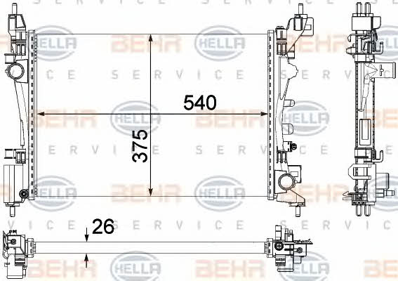 Buy Behr-Hella 8MK 376 756-321 at a low price in United Arab Emirates!