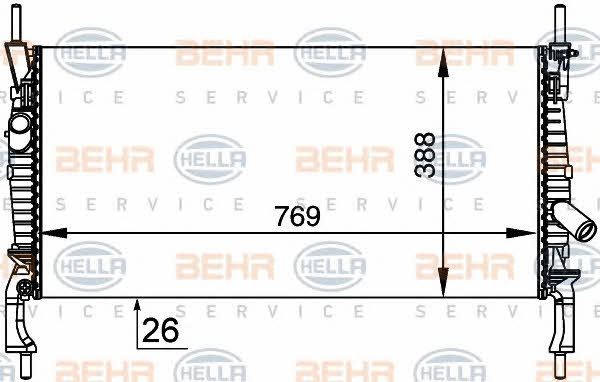 Buy Behr-Hella 8MK 376 764-411 at a low price in United Arab Emirates!