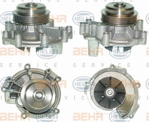 Behr-Hella 8MP 376 805-451 Water pump 8MP376805451