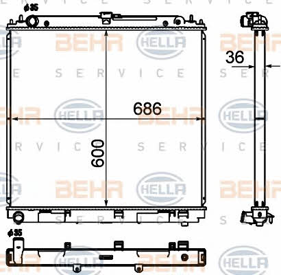 Buy Behr-Hella 8MK 376 790-311 at a low price in United Arab Emirates!