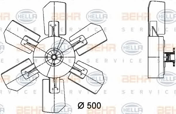 Buy Behr-Hella 8MV 376 731-221 at a low price in United Arab Emirates!