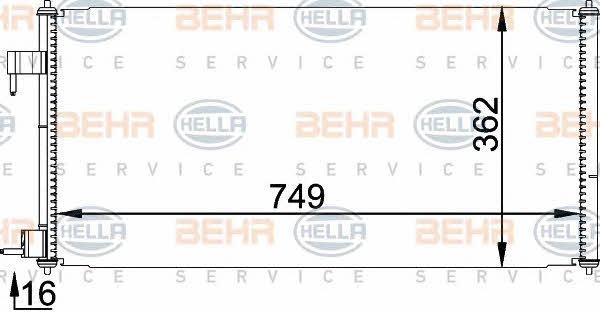 Behr-Hella 8FC 351 318-351 Cooler Module 8FC351318351