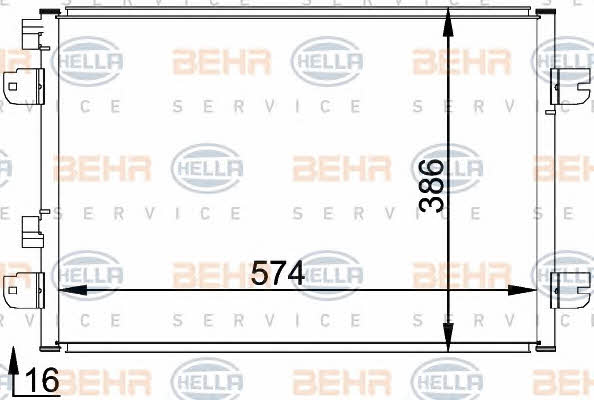 Behr-Hella 8FC 351 318-371 Cooler Module 8FC351318371
