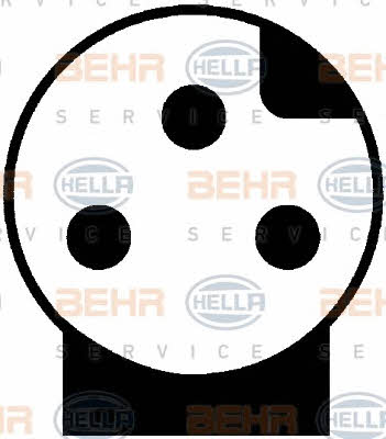 Behr-Hella 8EW 009 158-711 Hub, engine cooling fan wheel 8EW009158711