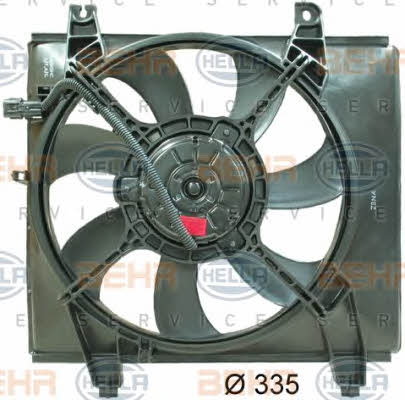 Behr-Hella 8EW 351 034-481 Hub, engine cooling fan wheel 8EW351034481
