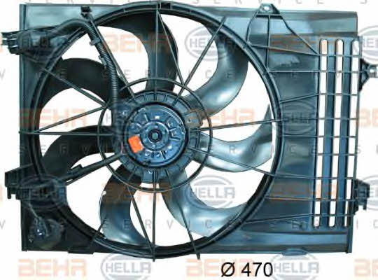 Behr-Hella 8EW 351 034-491 Hub, engine cooling fan wheel 8EW351034491