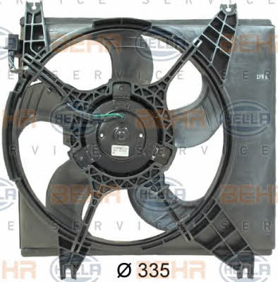 Behr-Hella 8EW 351 034-651 Hub, engine cooling fan wheel 8EW351034651