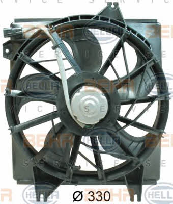 Behr-Hella 8EW 351 034-681 Hub, engine cooling fan wheel 8EW351034681
