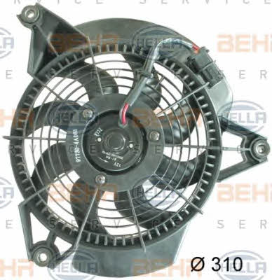 Behr-Hella 8EW 351 034-741 Hub, engine cooling fan wheel 8EW351034741