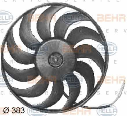 Behr-Hella 8EW 351 034-781 Hub, engine cooling fan wheel 8EW351034781