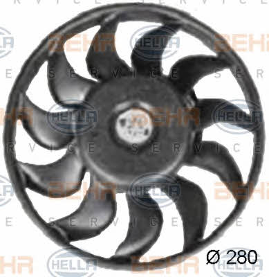 Behr-Hella 8EW 351 034-791 Hub, engine cooling fan wheel 8EW351034791
