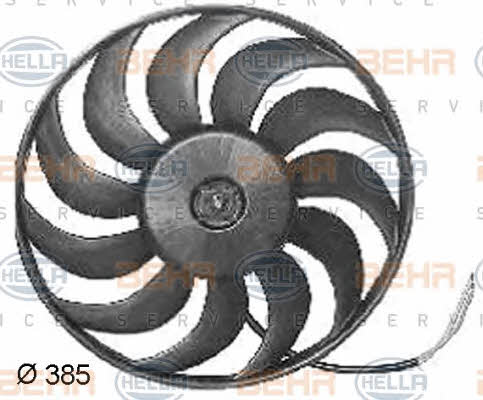 Behr-Hella 8EW 351 038-361 Hub, engine cooling fan wheel 8EW351038361