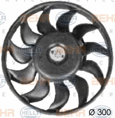 Behr-Hella 8EW 351 038-371 Hub, engine cooling fan wheel 8EW351038371