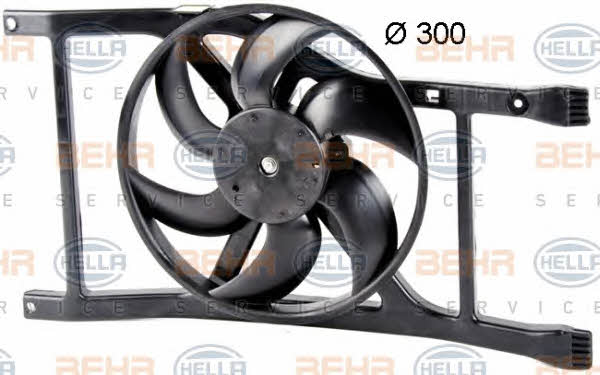 Hub, engine cooling fan wheel Behr-Hella 8EW 351 042-581