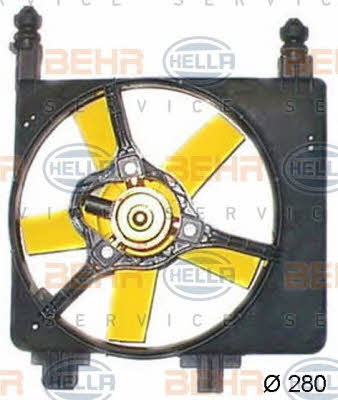 Hub, engine cooling fan wheel Behr-Hella 8EW 351 044-421