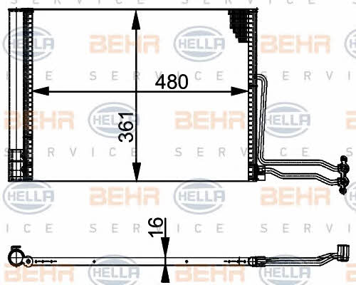  8FC 351 301-301 Cooler Module 8FC351301301