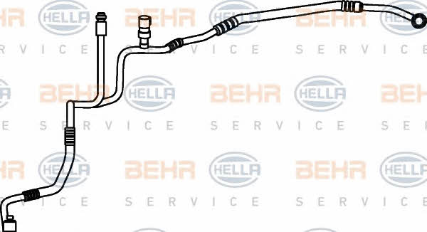 Coolant pipe Behr-Hella 9GS 351 337-191