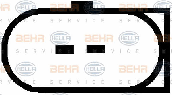 Compressor, air conditioning Behr-Hella 8FK 351 127-881