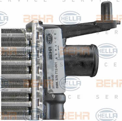Radiator, engine cooling Behr-Hella 8MK 376 712-001