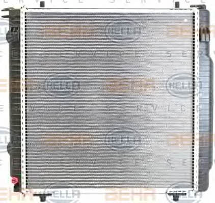 Radiator, engine cooling Behr-Hella 8MK 376 712-331