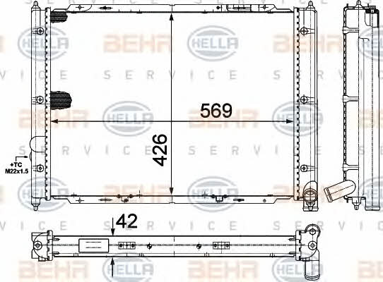 Buy Behr-Hella 8MK 376 713-634 at a low price in United Arab Emirates!