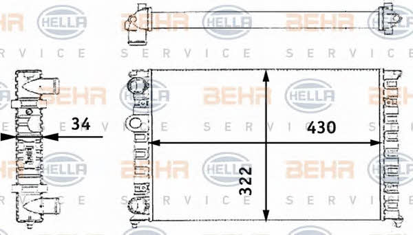 Buy Behr-Hella 8MK 376 713-744 at a low price in United Arab Emirates!