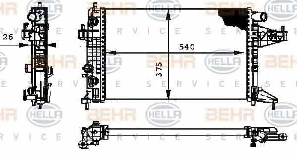 Buy Behr-Hella 8MK 376 714-351 at a low price in United Arab Emirates!