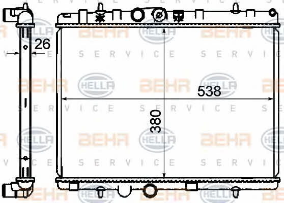 Buy Behr-Hella 8MK 376 700-234 at a low price in United Arab Emirates!