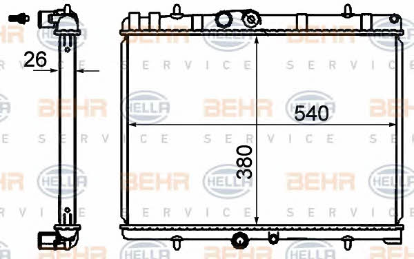 Buy Behr-Hella 8MK376700521 – good price at EXIST.AE!