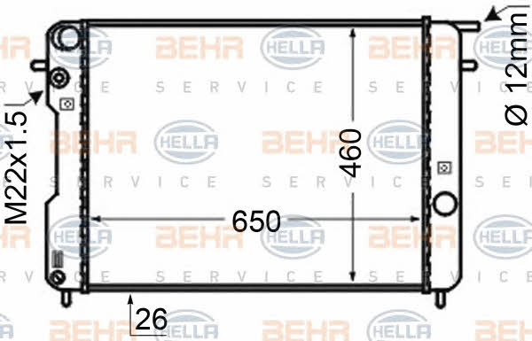 Buy Behr-Hella 8MK 376 704-751 at a low price in United Arab Emirates!