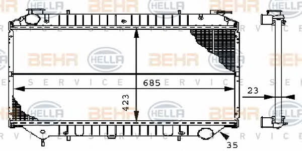 Buy Behr-Hella 8MK 376 706-421 at a low price in United Arab Emirates!