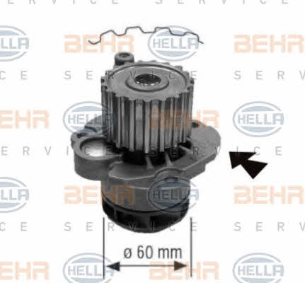 Behr-Hella 8MP 376 810-094 Water pump 8MP376810094