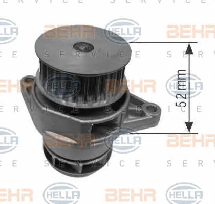 Behr-Hella 8MP 376 800-064 Water pump 8MP376800064