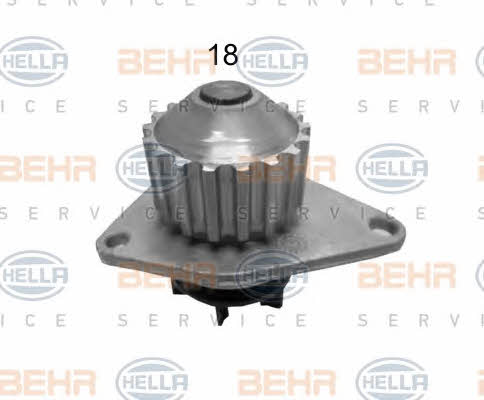 Behr-Hella 8MP 376 800-454 Water pump 8MP376800454