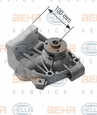 Behr-Hella 8MP 376 803-294 Water pump 8MP376803294