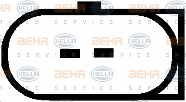 Behr-Hella 8FK 351 316-141 Compressor, air conditioning 8FK351316141