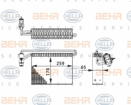 Behr-Hella 8FV 351 210-721 Auto part 8FV351210721
