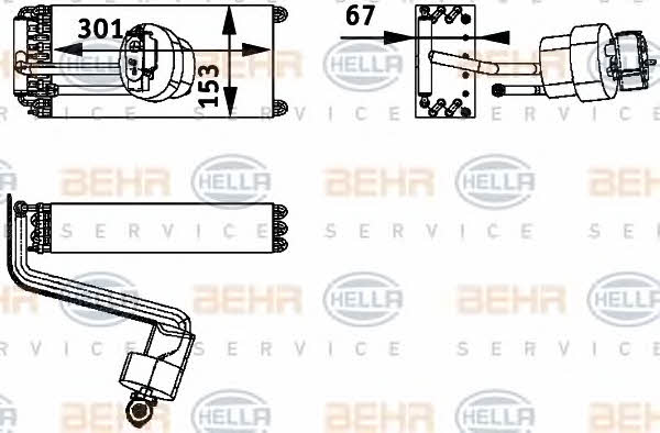 Behr-Hella 8FV 351 211-591 Auto part 8FV351211591