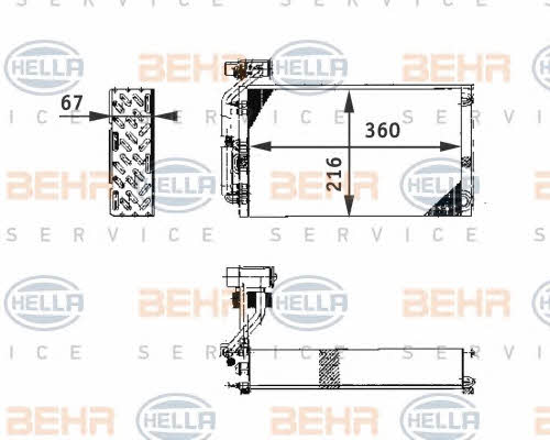 Behr-Hella 8FV 351 211-671 Auto part 8FV351211671