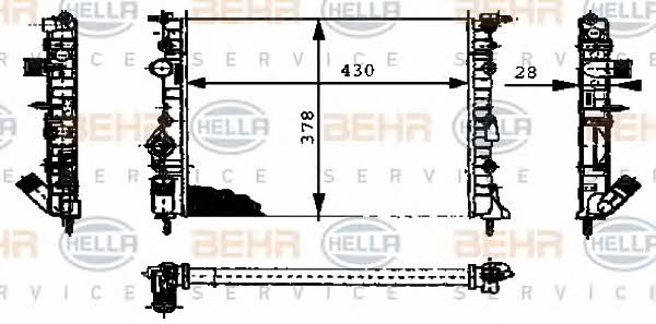 Buy Behr-Hella 8MK376716161 – good price at EXIST.AE!
