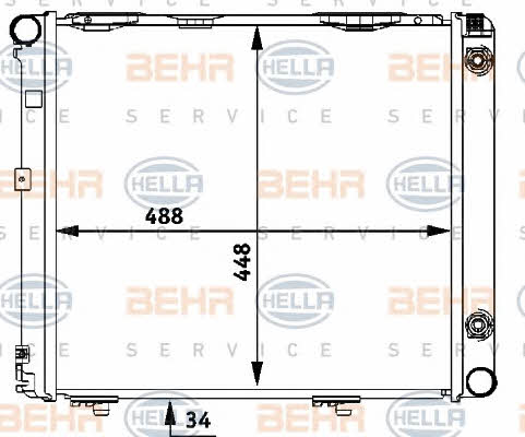 Buy Behr-Hella 8MK376711371 – good price at EXIST.AE!